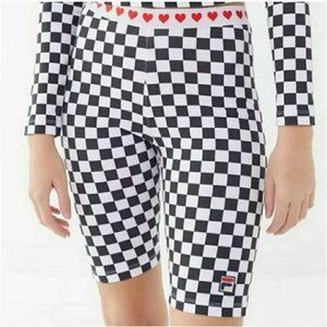 Fila x Disney Villains Checkered Bike Short Size M